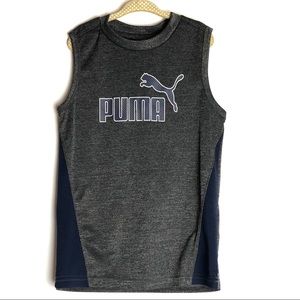 Boys Puma Tank Top gray Size 6